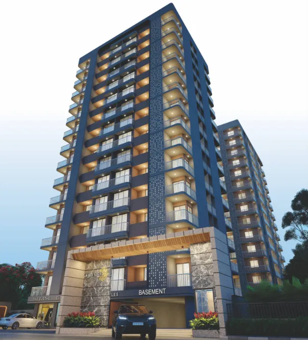 SARVATRA RESIDENCY ( 2 BHK FINE LIVING & SHOPS)